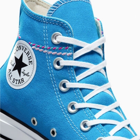 Converse CTAS  Lift Embroidered Bracelet Shoes Size 6 Wom - Picture 6 of 11